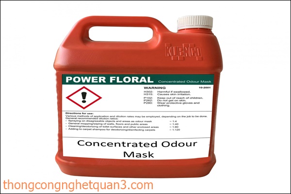 H&oacute;a chất khử m&ugrave;i Klenco Power Floral