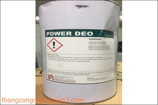 H&oacute;a chất khử m&ugrave;i h&ocirc;i chống ẩm mốc Power DEO